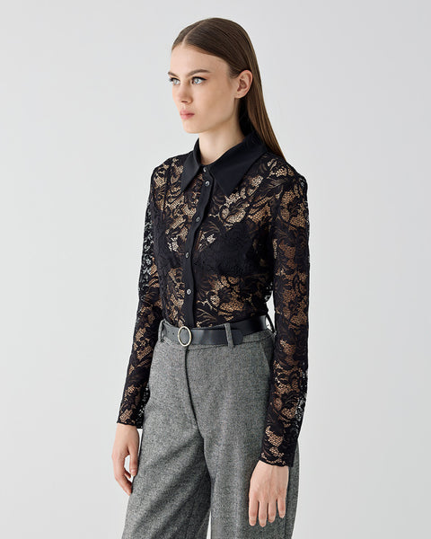 BLACK LACE Shirt