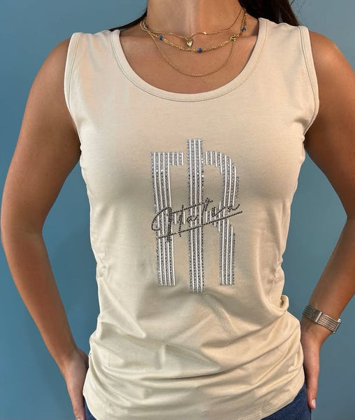 LOGO Sleeveless Top
