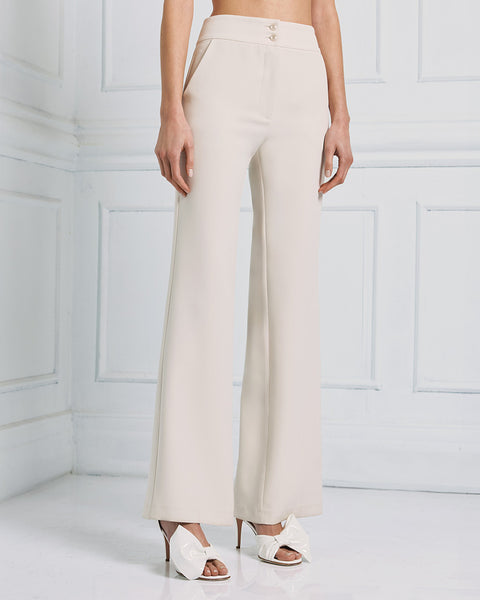 CREAM High-Waist Pants
