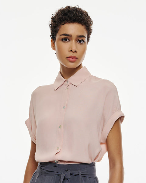 SHORT SLEEVE Blush Shirt