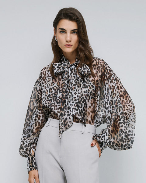 LEOPARD Blouse