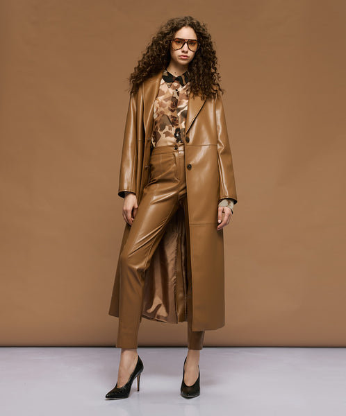 CORINA Faux Leather Pants