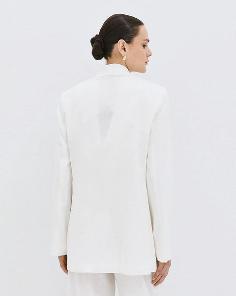 ADELAIDE Linen Blazer