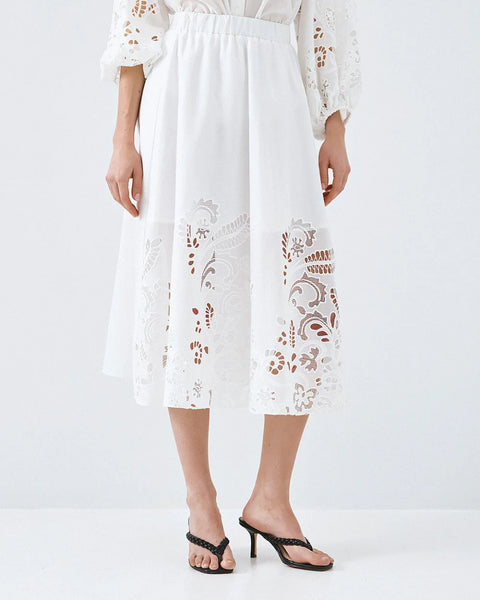 ARABELLE Broderie Skirt