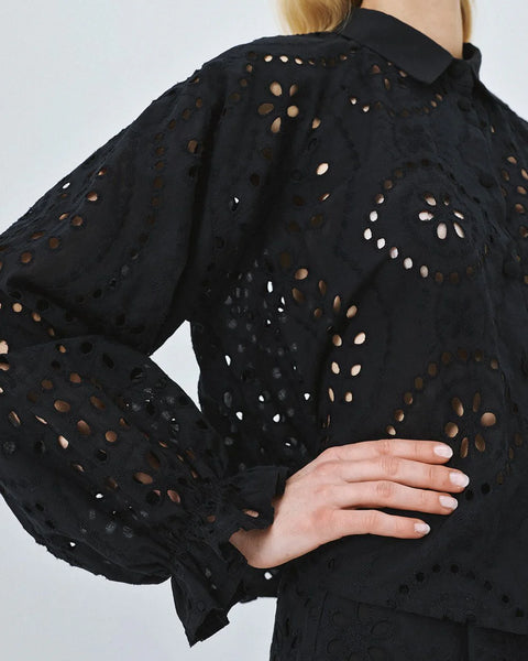 ARMELLES Black Shirt