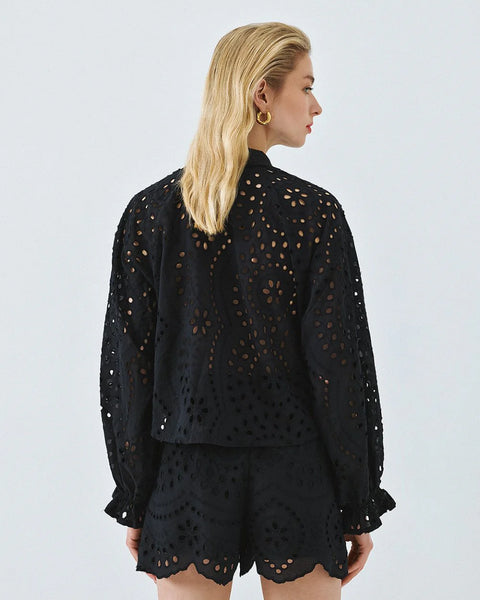 ARMELLES Black Shirt