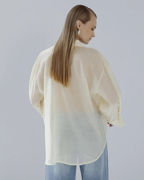 SHEER Yellow Shirt