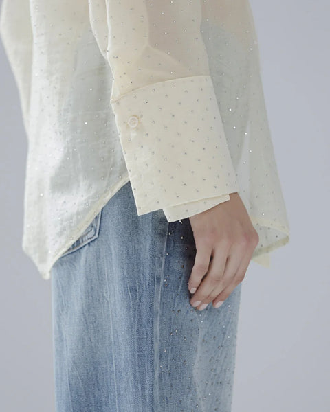 SHEER Yellow Shirt