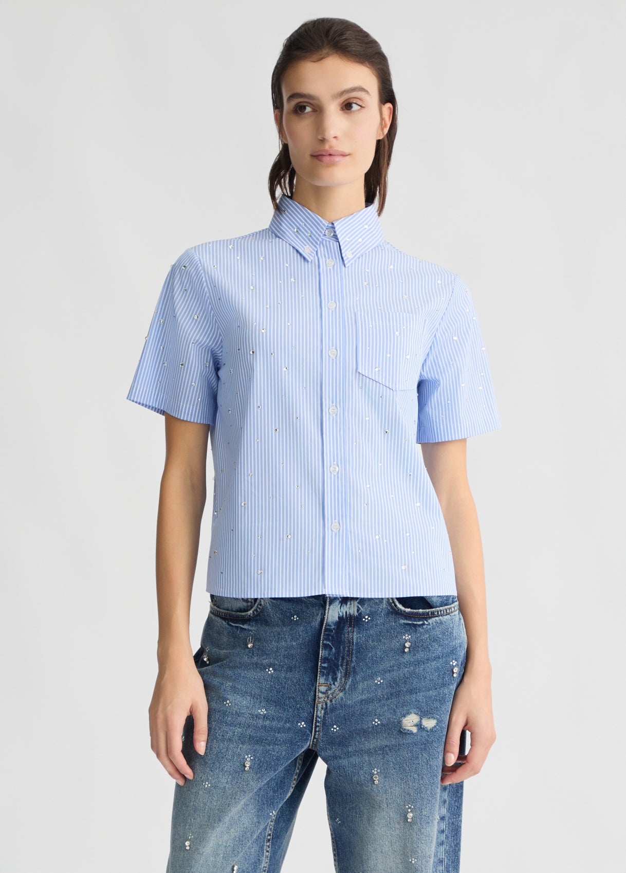 POPLINE Short Sleeve Shirt