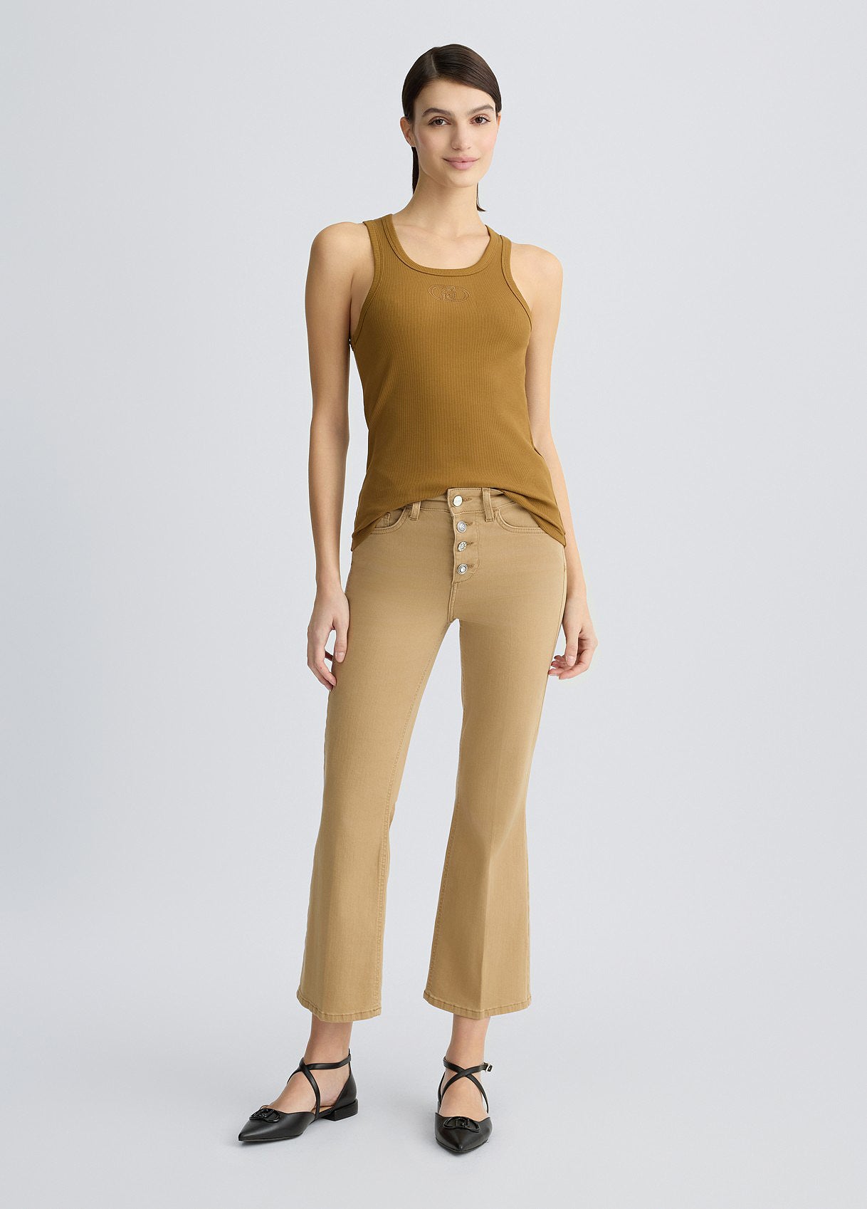 BOOTCUT Beige Jeans