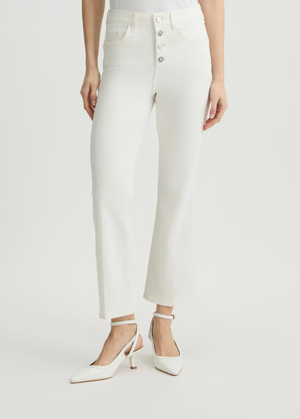 BOOTCUT White Jeans