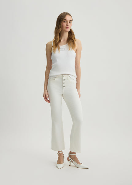 BOOTCUT White Jeans