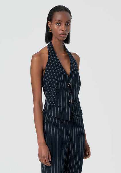 STRIPED Blue Gilet