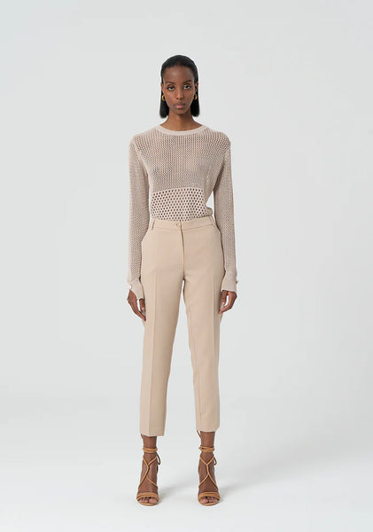 STRAIGHT Beige Chino Pants