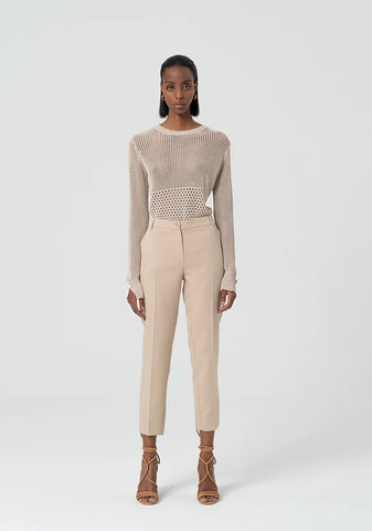 STRAIGHT Beige Chino Pants