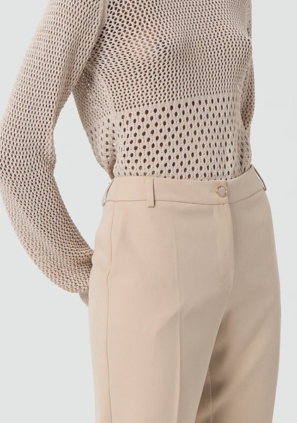 STRAIGHT Beige Chino Pants