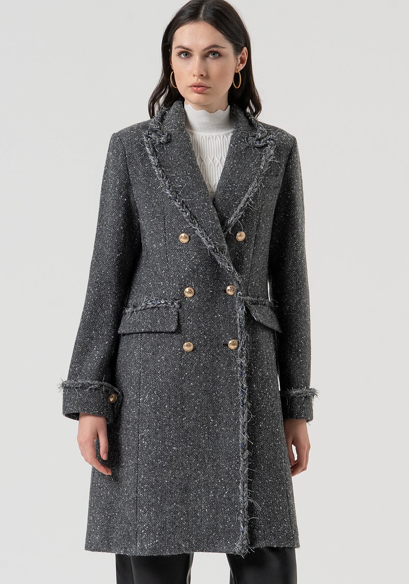 TWEED Sparkly Coat