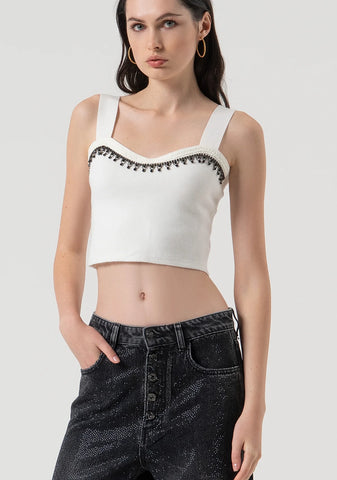 DROPS Knitted Top
