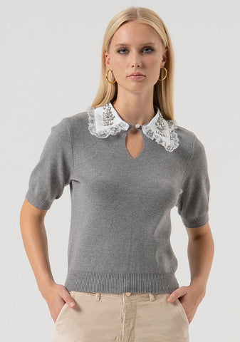 MELANGES Knitted Top