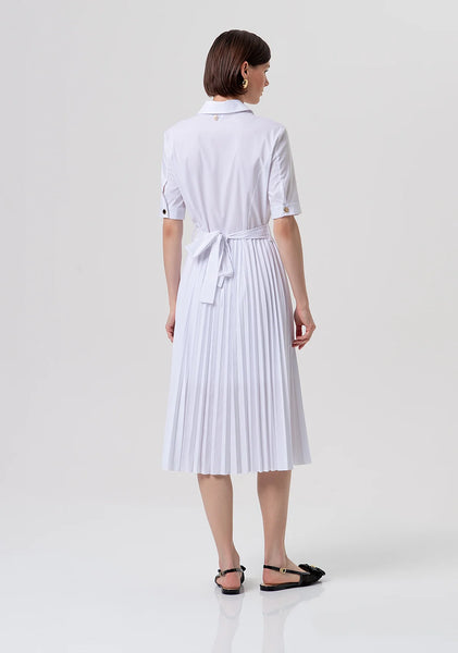 PLISSE White Dress