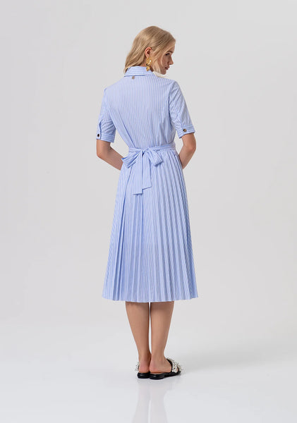 PLISSE Baby Blue Dress