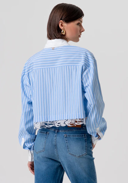 STRIPES Crop Shirt