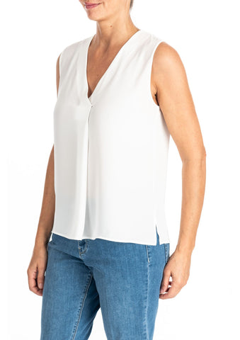 SLEEVELESS White Top