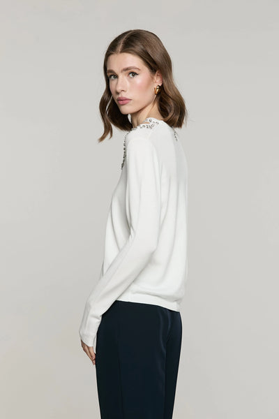 MALTA Ecru Sweater