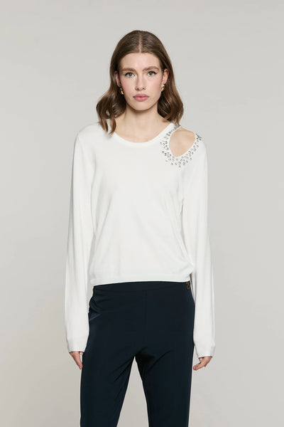 MALTA Ecru Sweater