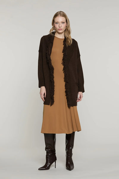 MIKAELA Brown Cardigan
