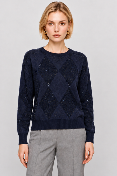 VERSO Blue Sweater