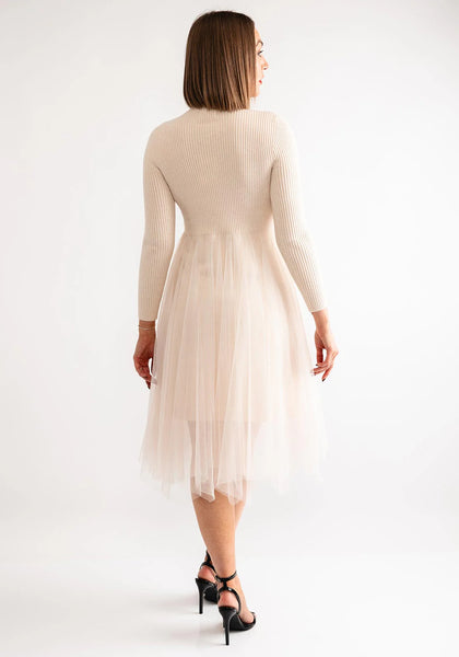 TULLE Beige Dress