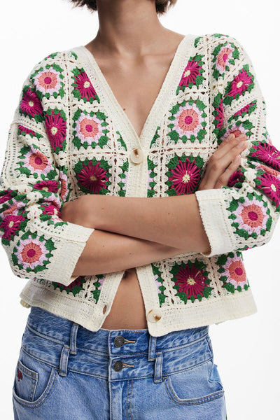 FLOWERS Cardigan