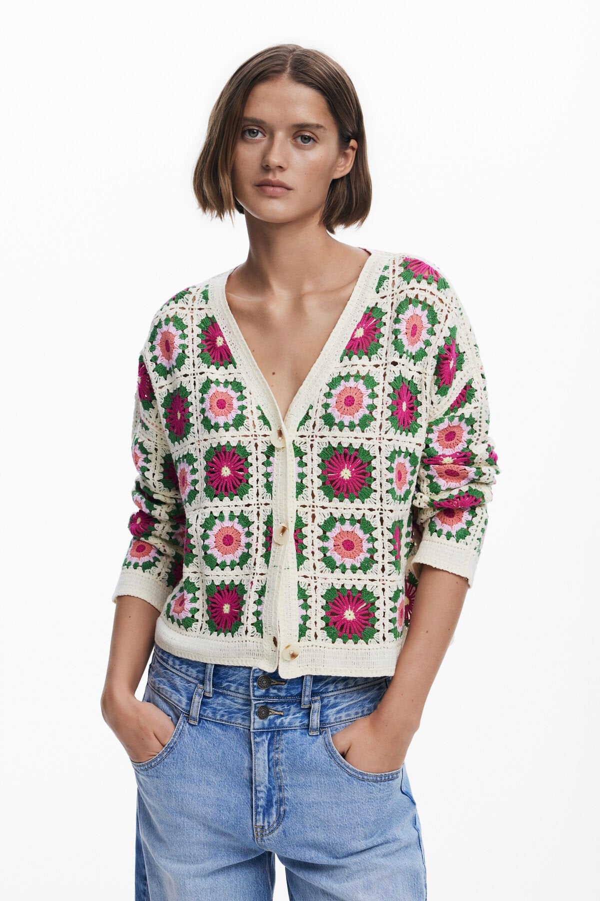 FLOWERS Cardigan